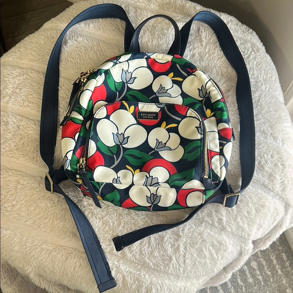 Kate Spade Dawn Breezy Floral Mini Backpack - Multicolor